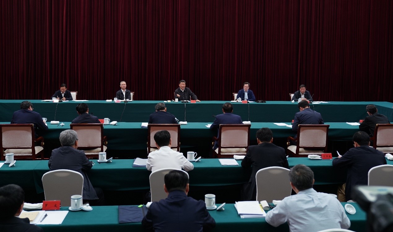 2019年5月20日至22日，中共中央總書記、國(guó)家主席、中央軍委主席習(xí)近平在江西考察，主持召開推動(dòng)中部地區(qū)崛起工作座談會(huì)并發(fā)表重要講話。新華社記者 謝環(huán)馳 攝 