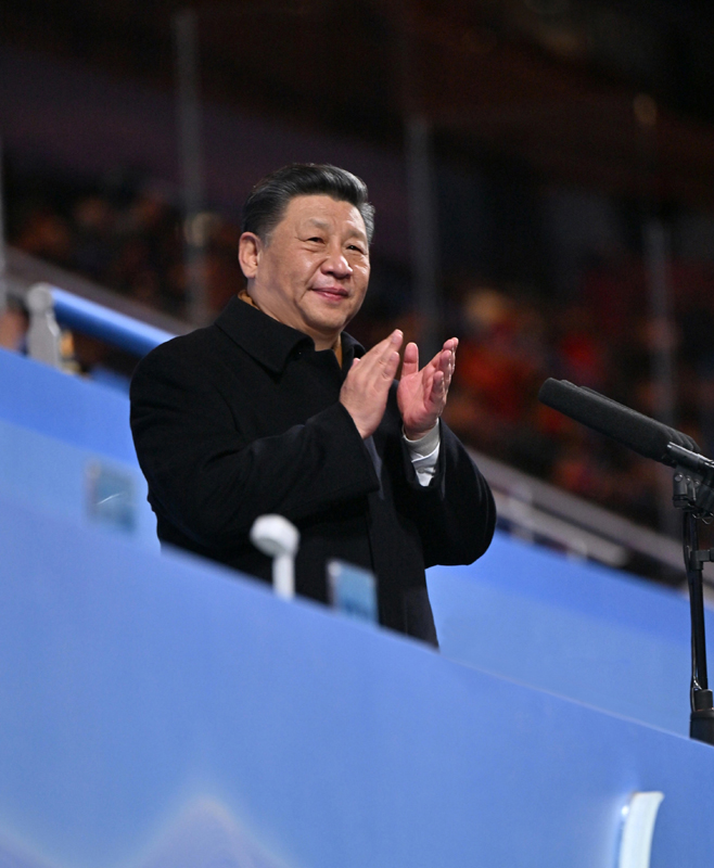 2022年3月4日晚，北京2022年冬殘奧會(huì)開幕式在國家體育場(chǎng)隆重舉行。習(xí)近平主席出席開幕式并宣布北京2022年冬殘奧會(huì)開幕。